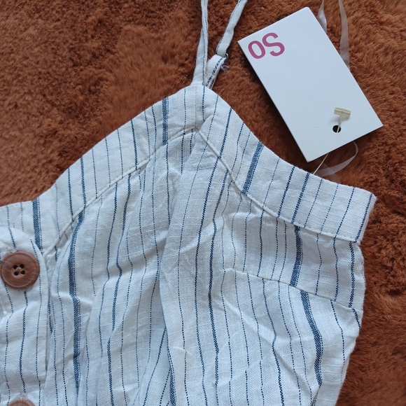 So Cotton pinstripe dress NWT - Picture 6 of 12